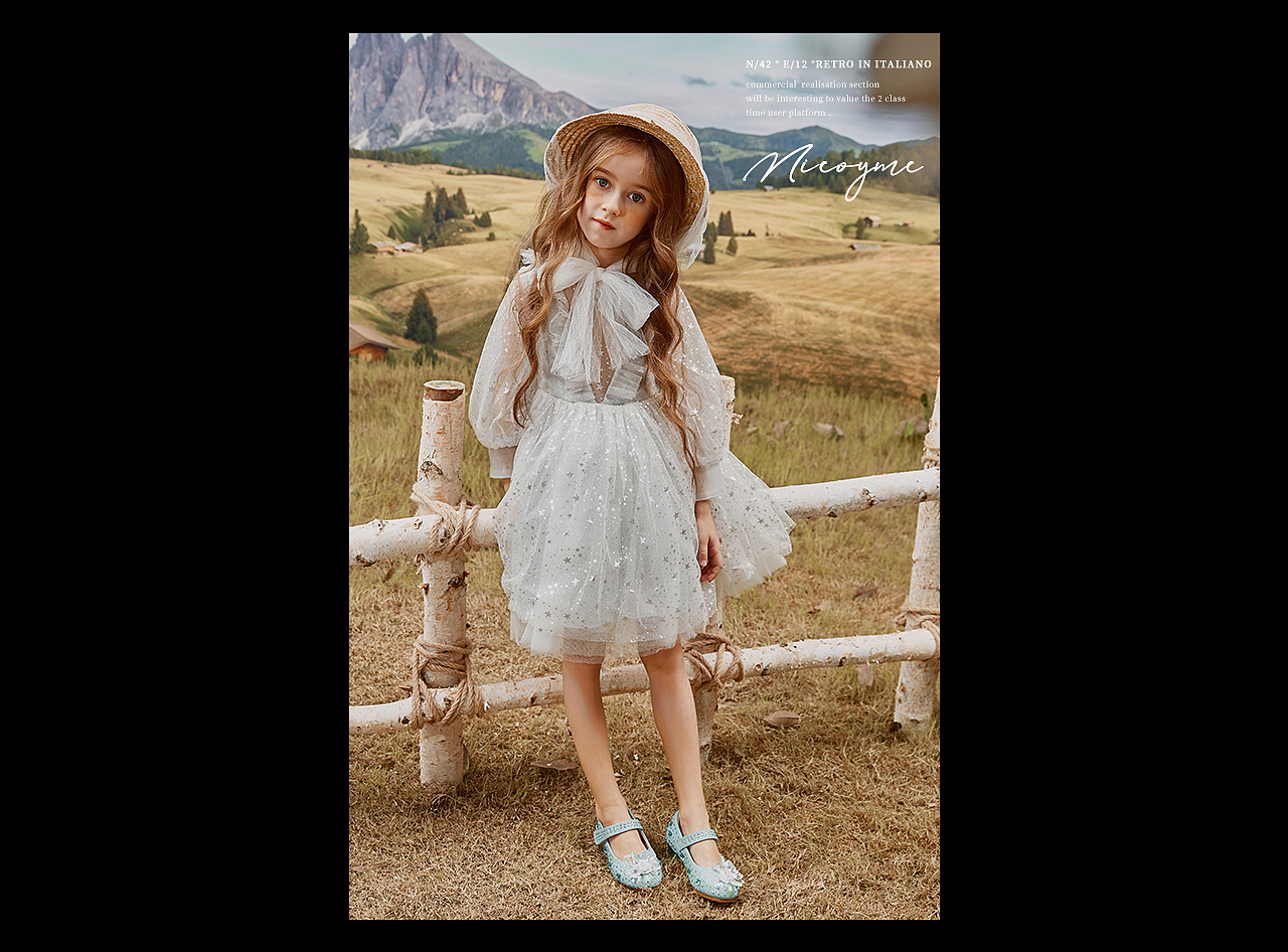 Children's shoes brand shooting