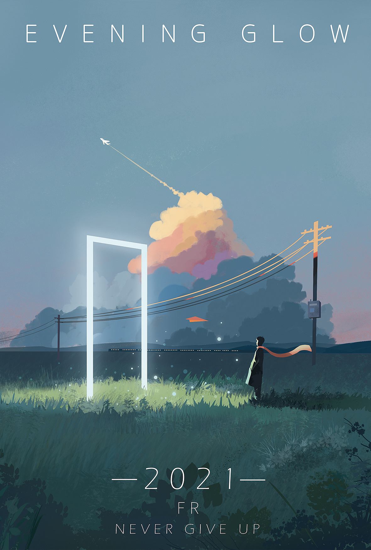 2020-FR孤独治愈插画