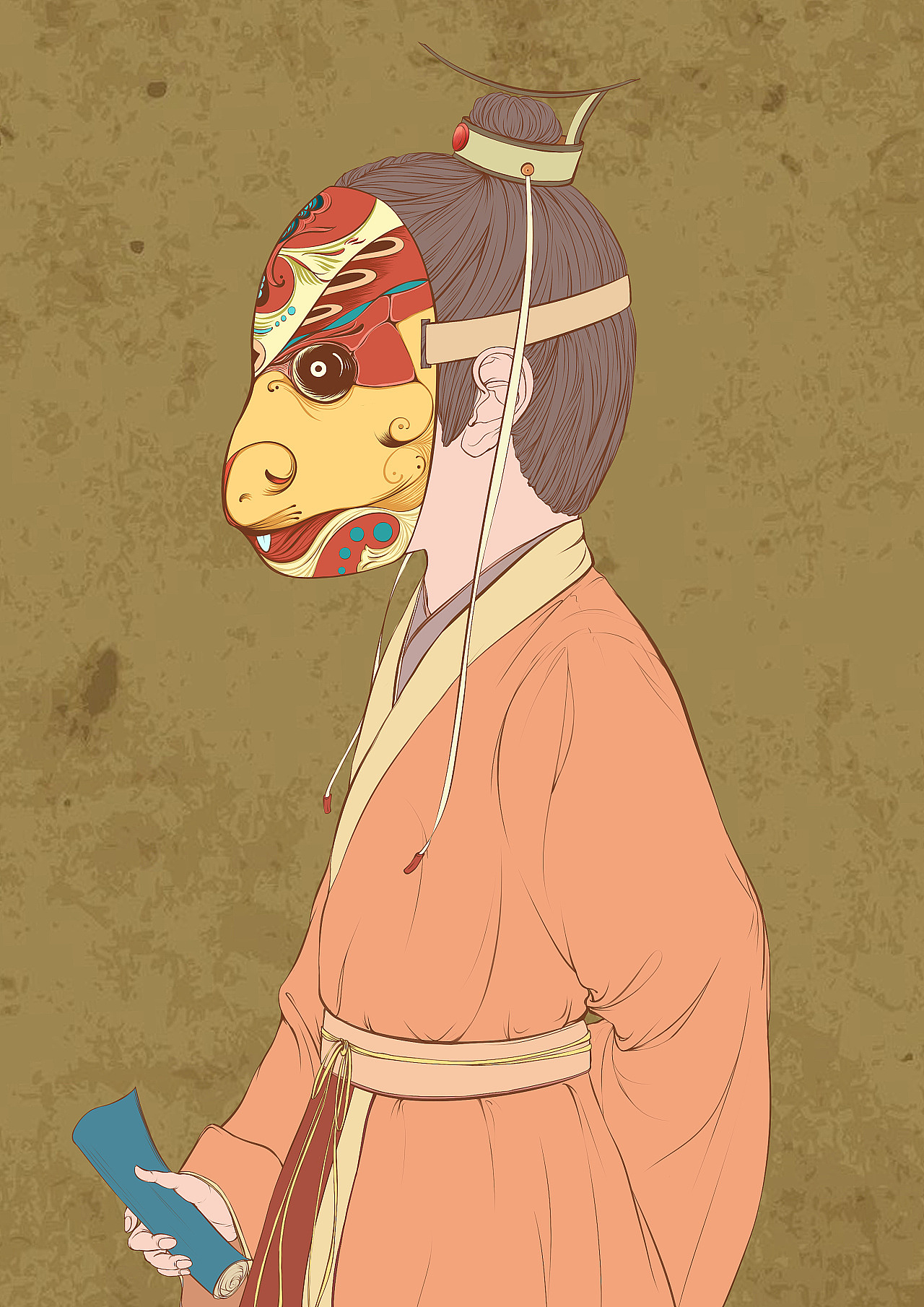 十二生肖插画设计