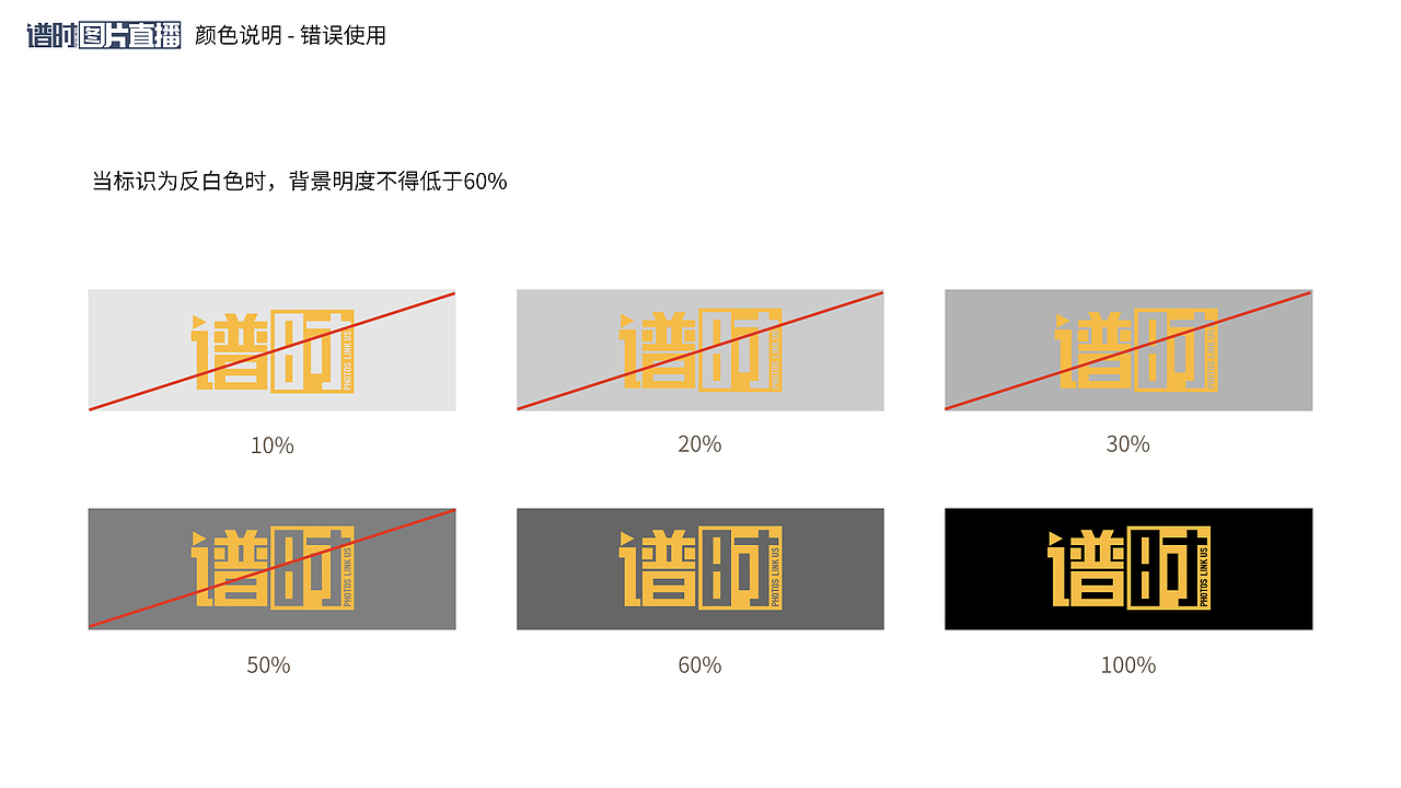 谱时摄影VI设计