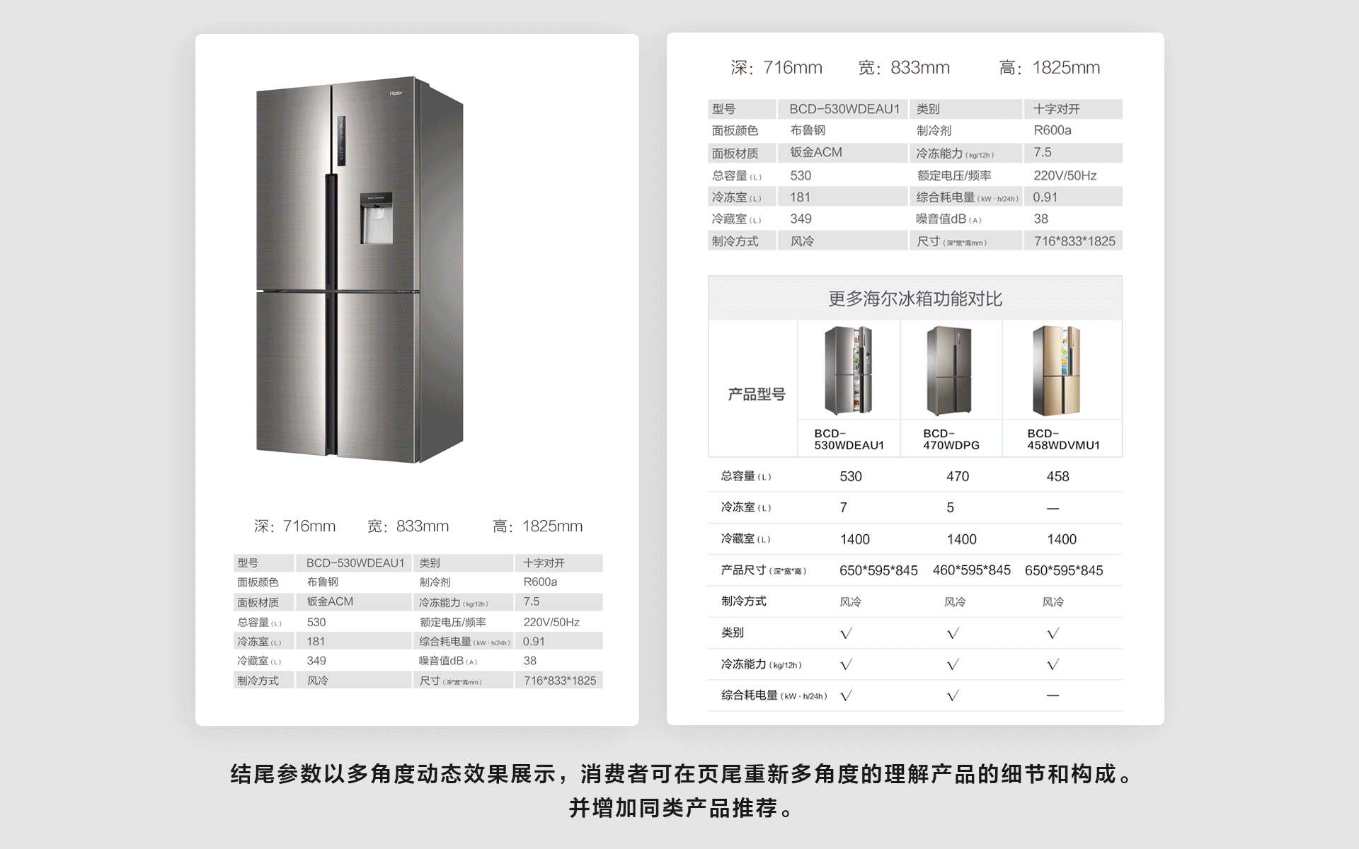 海尔冰箱电商竞标页面（图ZMjAyMDIzMDE2） - 电商 - 站酷设计师车点点要努力原创素材 - 站酷ZCOOL