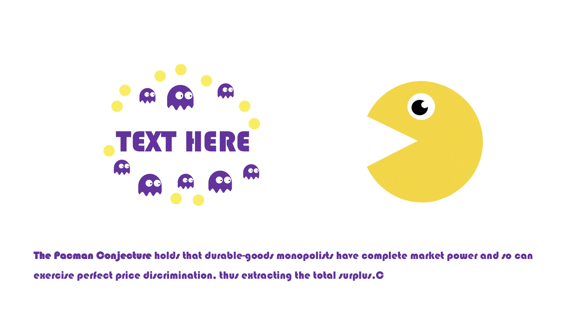 吃豆人主题ppt模板