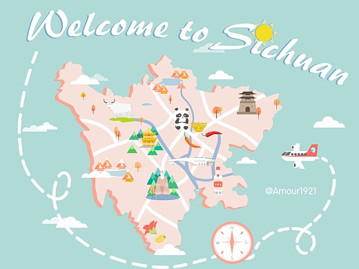 四川地图