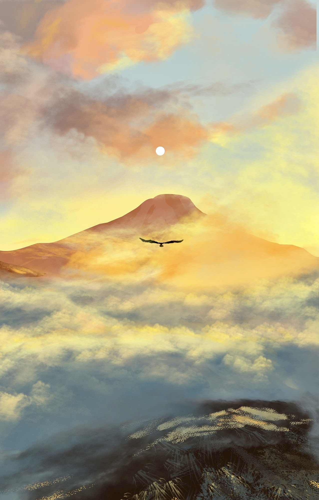 一组风景写实,手绘|插画|艺术插画|junhongzhou - 原创作品 - 站酷