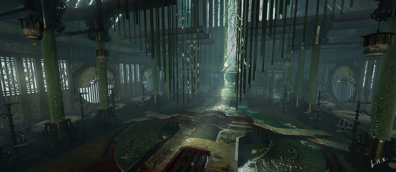 國古宮殿（圖ZMjA1NjI2MjE2） - 概念設定 - 站酷設計師Lhx19原創(chuàng)素材 - 站酷ZCOOL