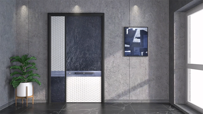 现代北欧风入户门