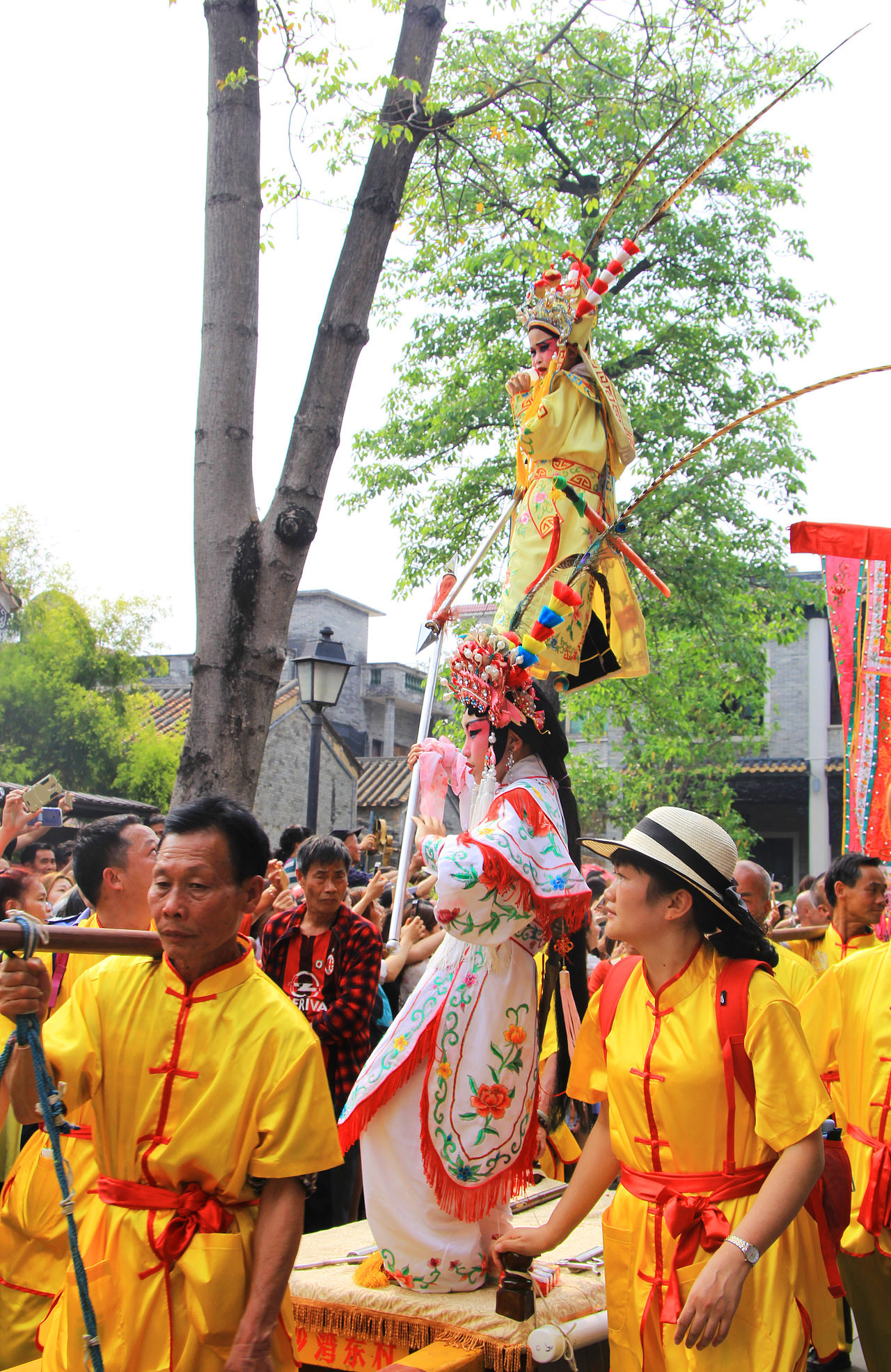二零一八年三月三番禺沙湾飘色（图ZMTEyNDE2MDI0） - 人文/纪实摄影 - 站酷设计师Mancy白白滢原创素材 - 站酷ZCOOL