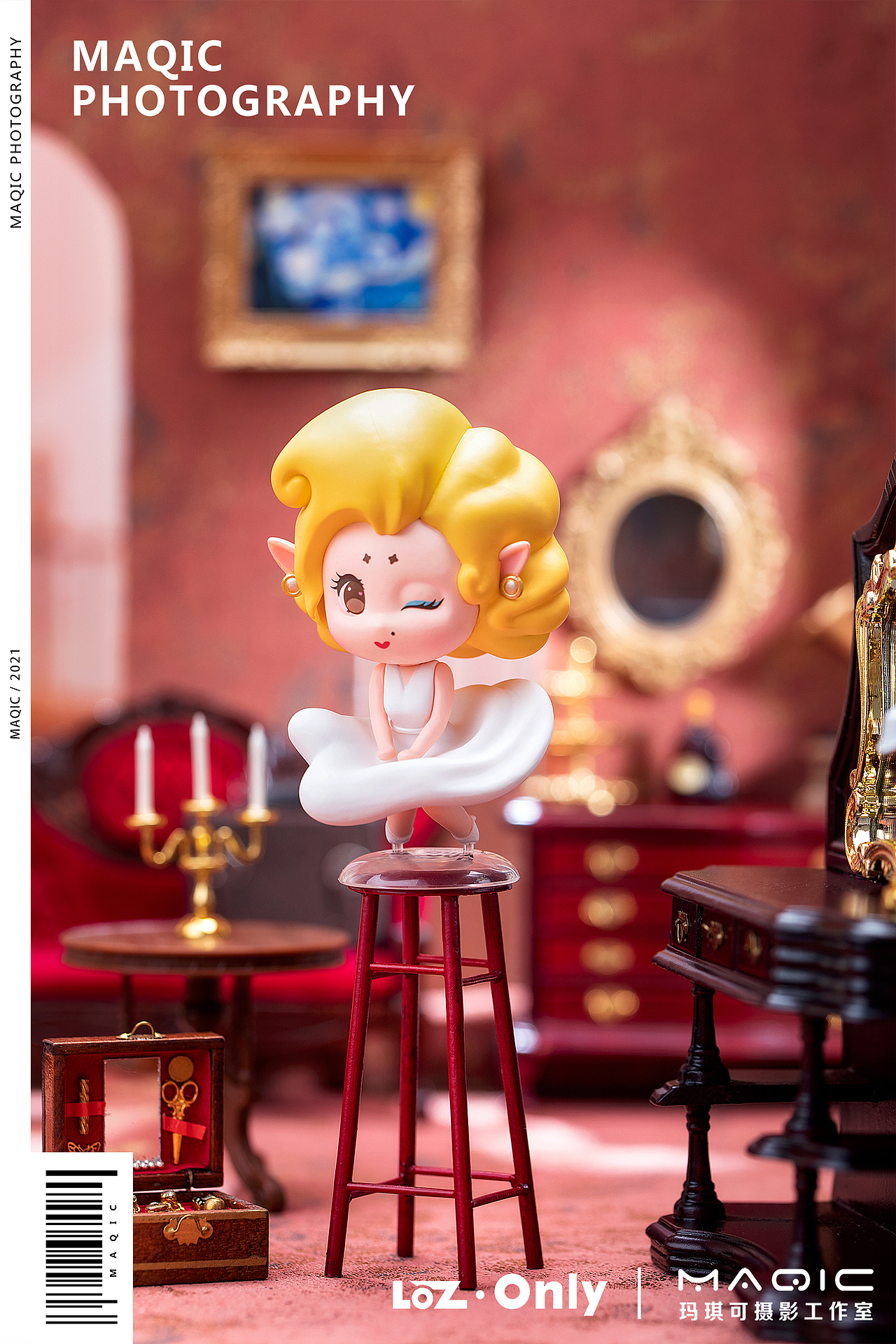 《奇迹小姐》复古女神篇系列盲盒——潮玩手办拍摄（图ZMjY3NzcwMDY0） - 产品摄影 - 站酷设计师玛琪可摄影原创素材 - 站酷ZCOOL