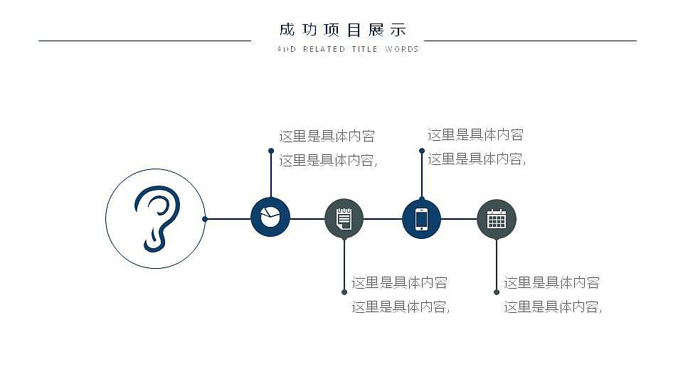 简约欧美风格商务实习转正述职报告通用PPT模板