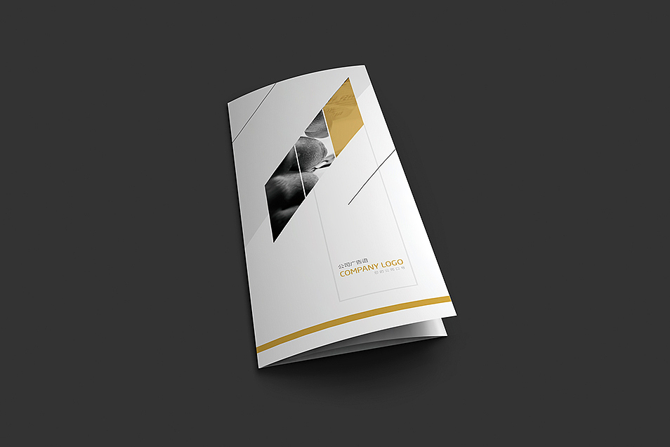 金融折页 金色折页 商务折页 三折页 简约折页 大气折页 会议折页 科技折页