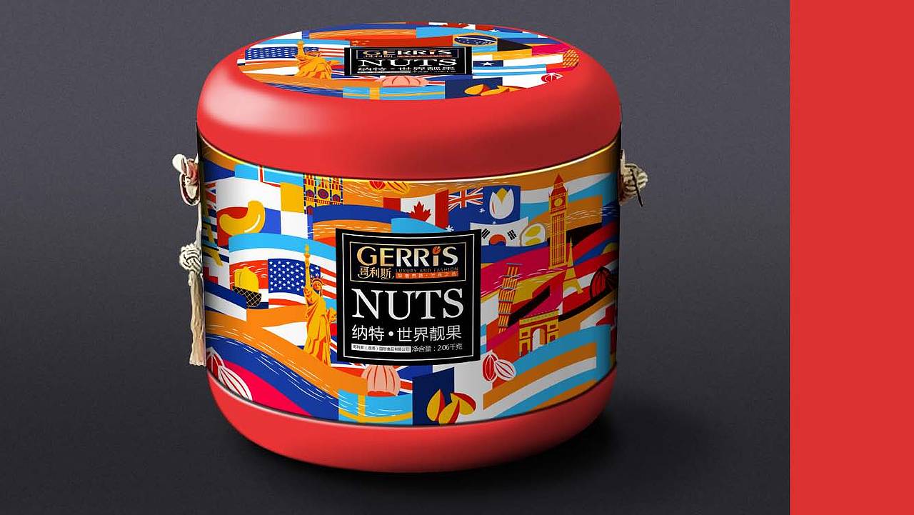 中山哥利斯圆桶铁罐包装设计（图ZMjMyNzMzMjAw） - 包装 - 站酷设计师广州巨灵设计原创素材 - 站酷ZCOOL