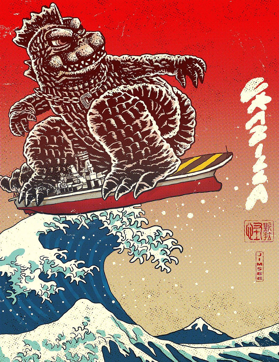 怪斯拉强袭（图ZMjQyMjU3NzY4） - 玩具 - 站酷设计师建模机器MK原创素材 - 站酷ZCOOL