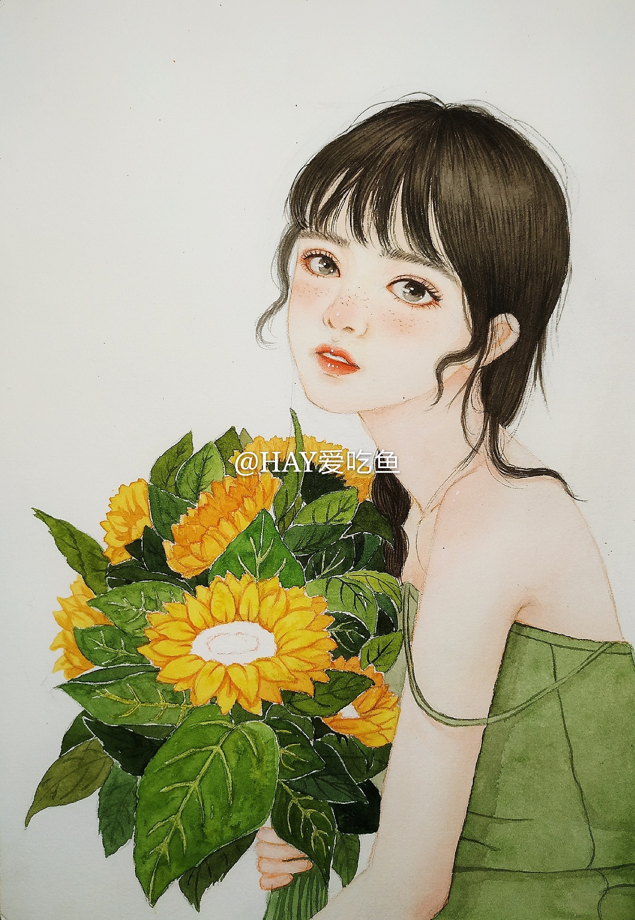 向日葵女孩