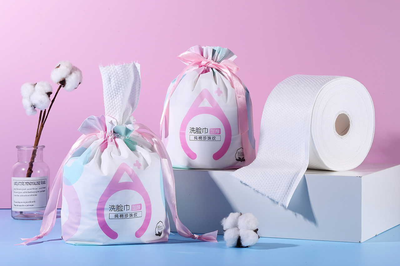 全棉主义 a 纯棉洗脸巾 包装设计