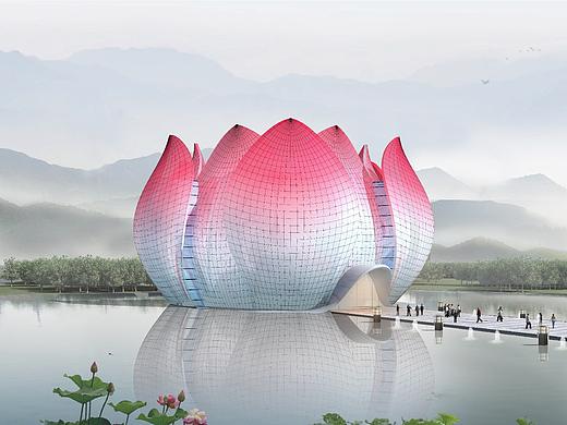 融创文旅城莲花图形设计