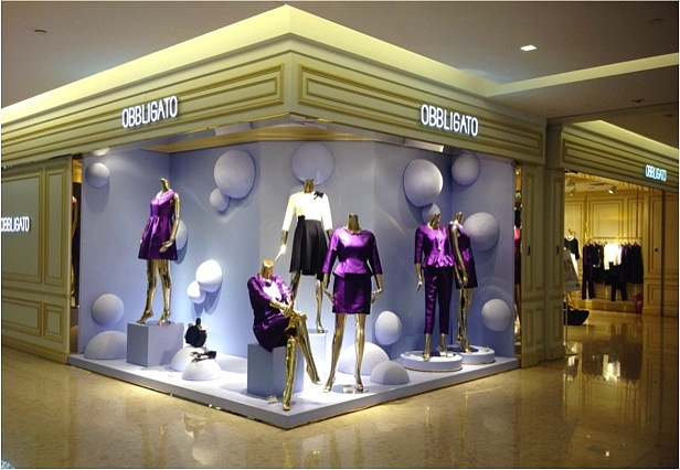 济南贵和-转角橱窗苏州美罗小型封闭式橱窗青岛海信开放式橱窗