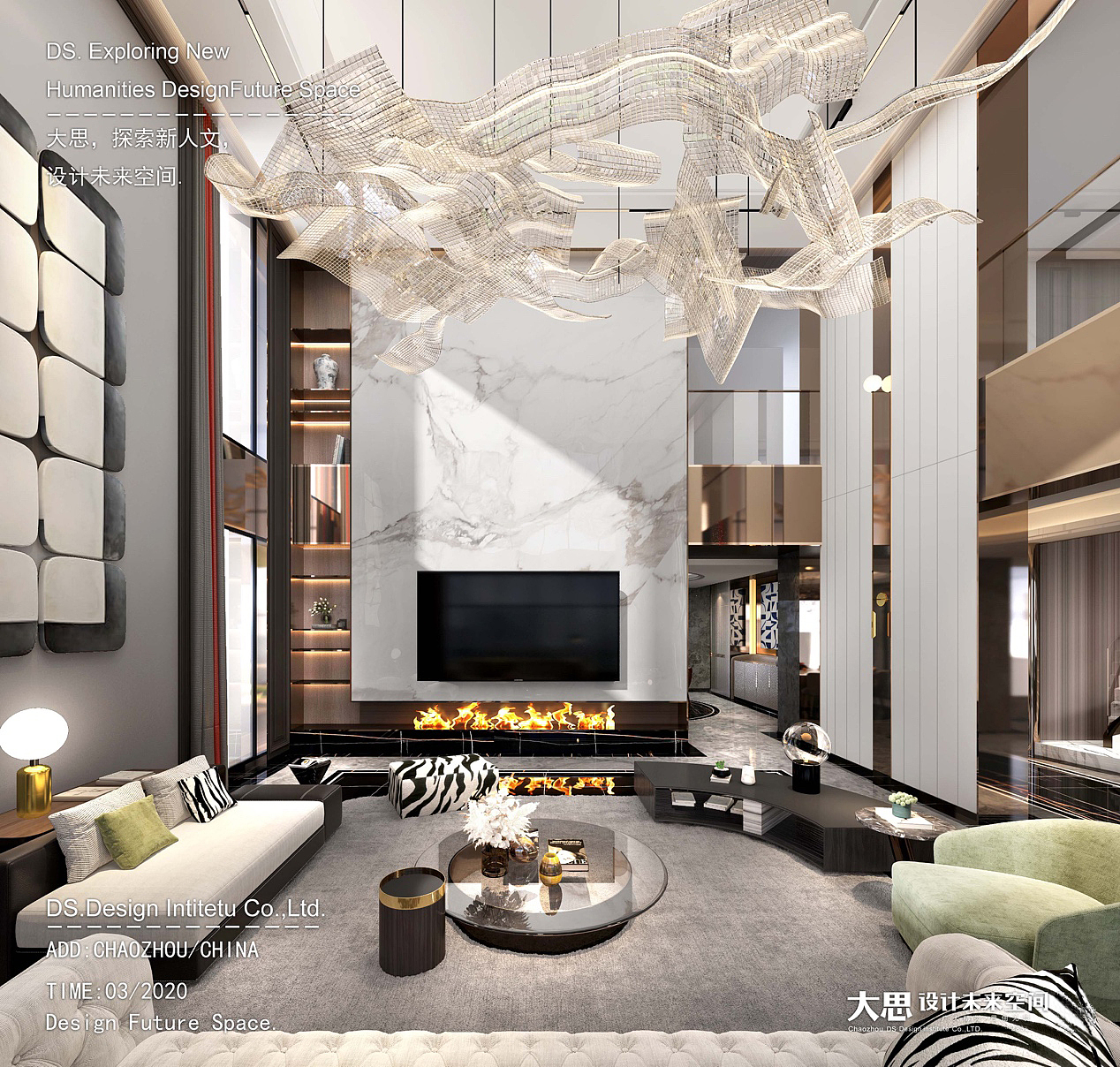 大思设计丨别墅简奢新风尚