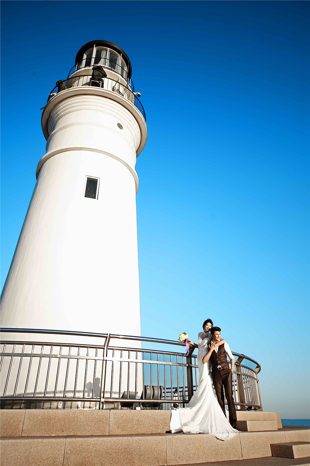 青岛 奥帆基地引航灯塔