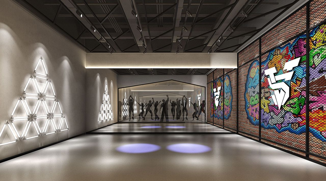 街舞培训学校设计 | 街舞店设计