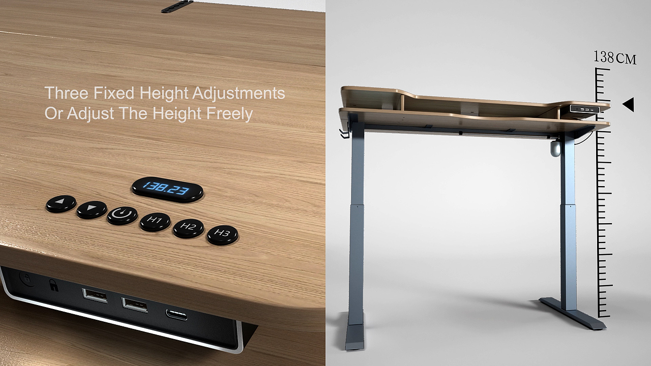 升降桌k306功能展示视频