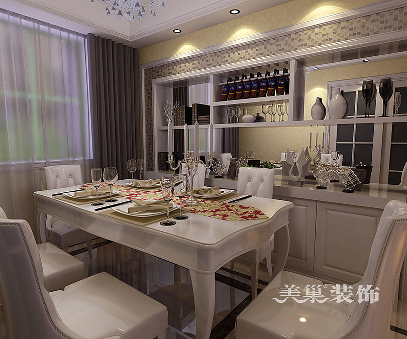 永恒理想世界120平经典欧式,秉承时尚环保三居室