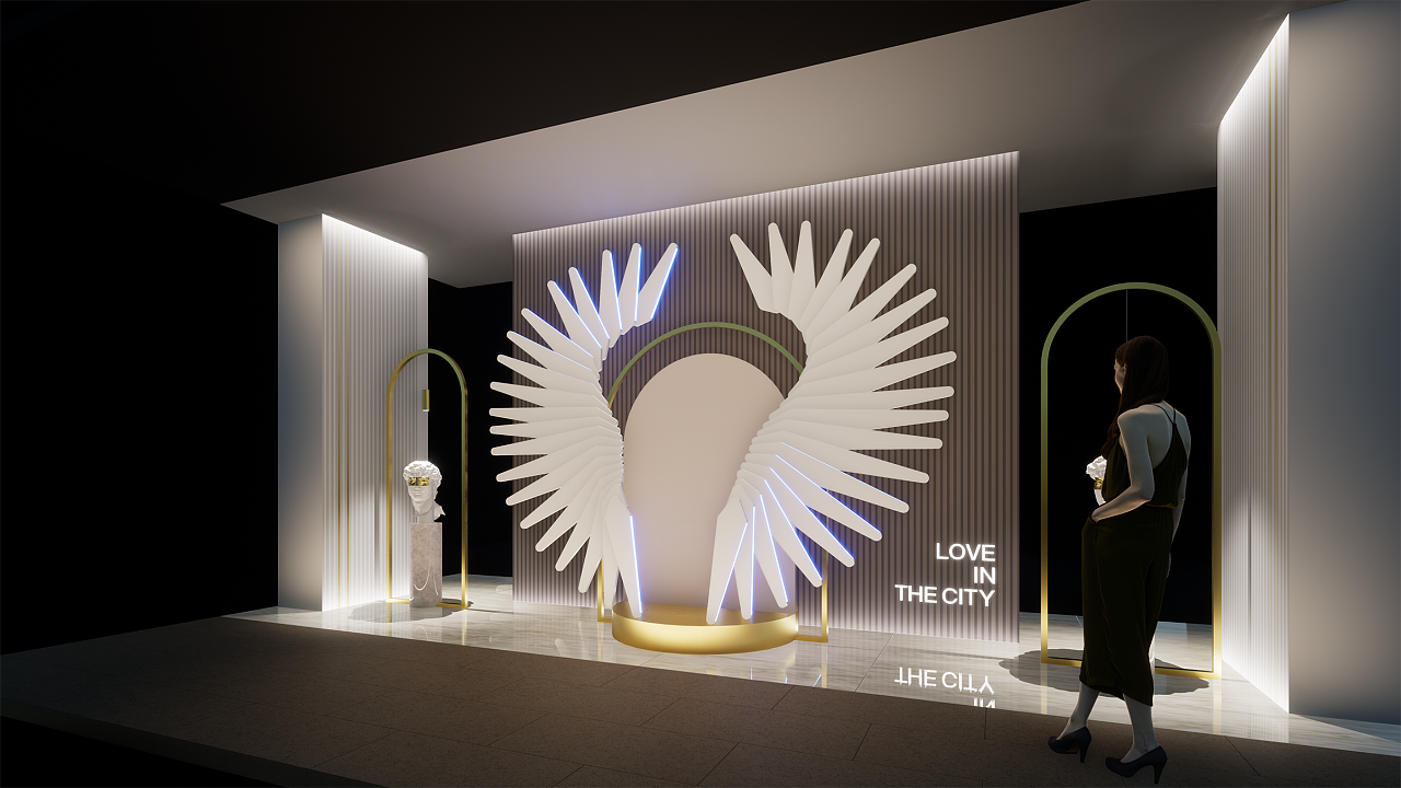 网红橱窗,甲方说你还得改