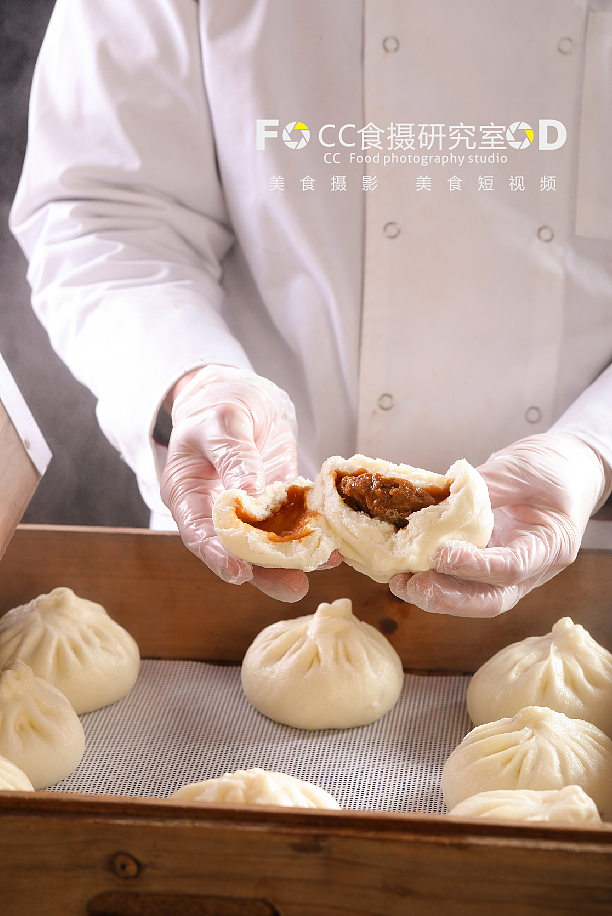 久号食堂鲜肉包摄影