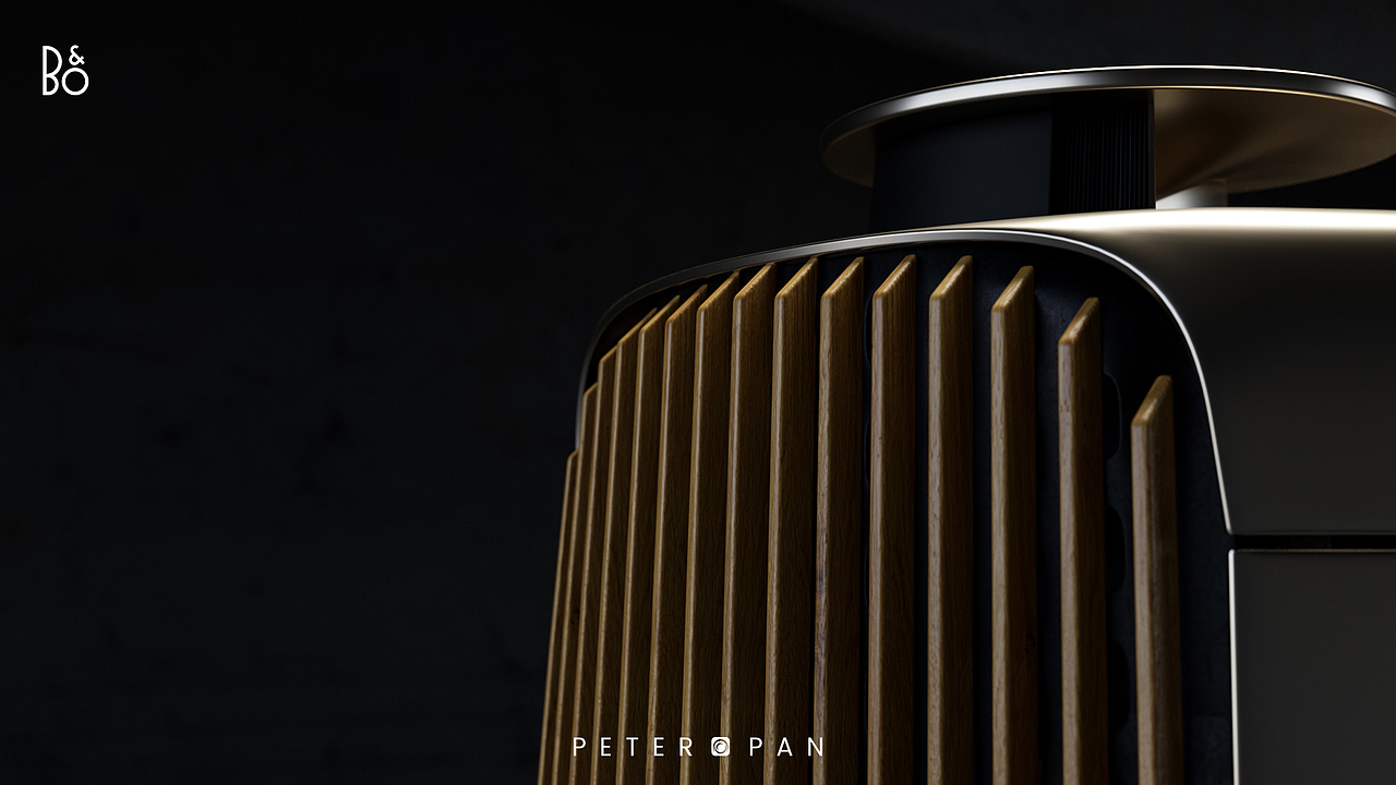BANG&OLUFSEN Beolab 50音响渲染（图ZMjY0NDYzMzY4） - 产品 - 站酷设计师彼得攀原创素材 - 站酷ZCOOL