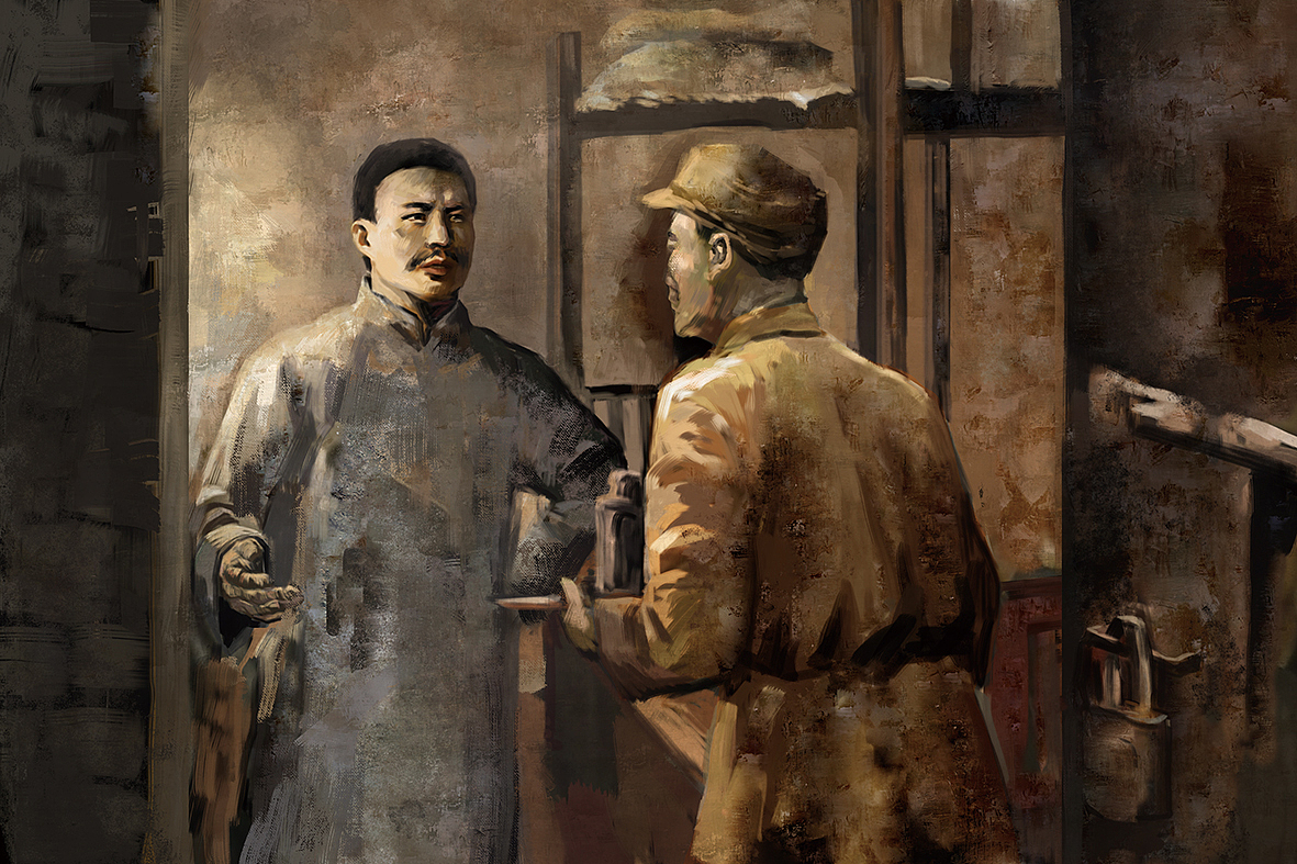 中山杨殷纪念馆/连环画（图ZMjYyMDgwMzAw） - 绘画 - 站酷设计师卷Jan原创素材 - 站酷ZCOOL