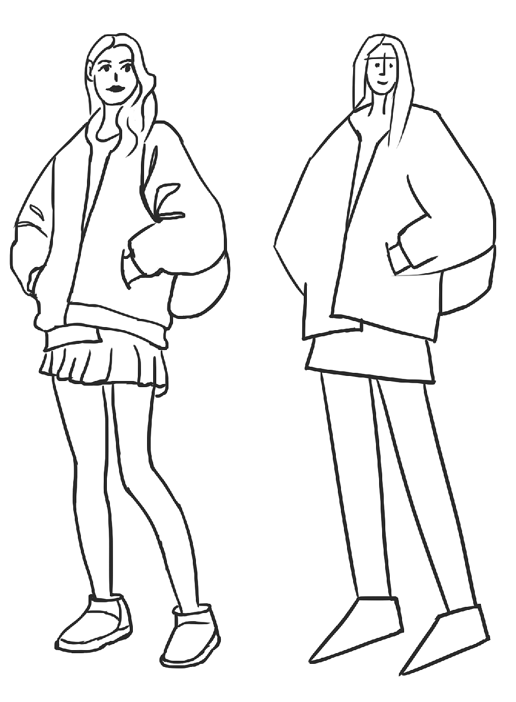 插画学习练习（图ZMzc2Nzc3ODAw） - 创作习作 - 站酷设计师琳霏霏原创素材 - 站酷ZCOOL