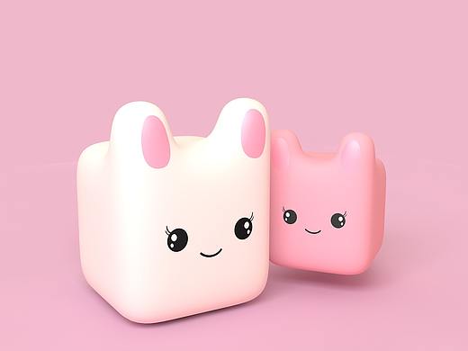 C4D小兔子