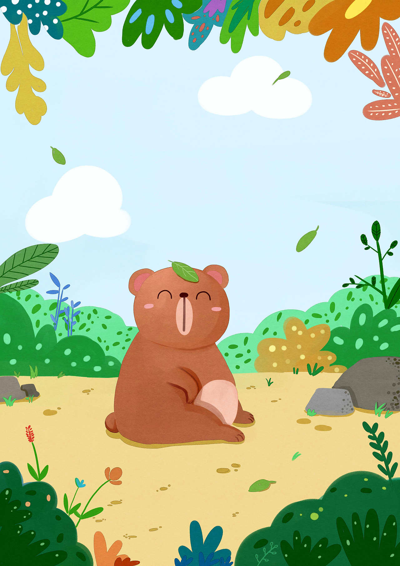 一组可爱的小动物插画|插画|儿童插画|kqnw1015 - 原创作品 - 站酷 (ZCOOL)