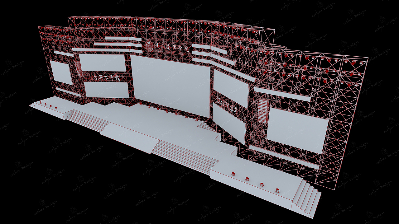 2020厦门南洋职业学院20周年庆（图ZMjkwMzI1NTQ0） - 舞台美术 - 站酷设计师会赢原创素材 - 站酷ZCOOL