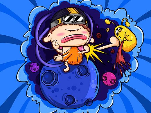 IP形象延展，潮流插画风格的帽子