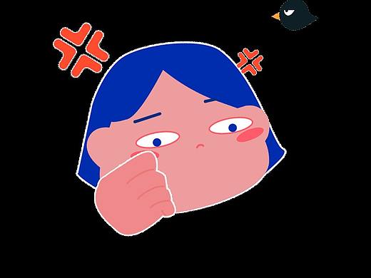 反差萌Gif表情包设计