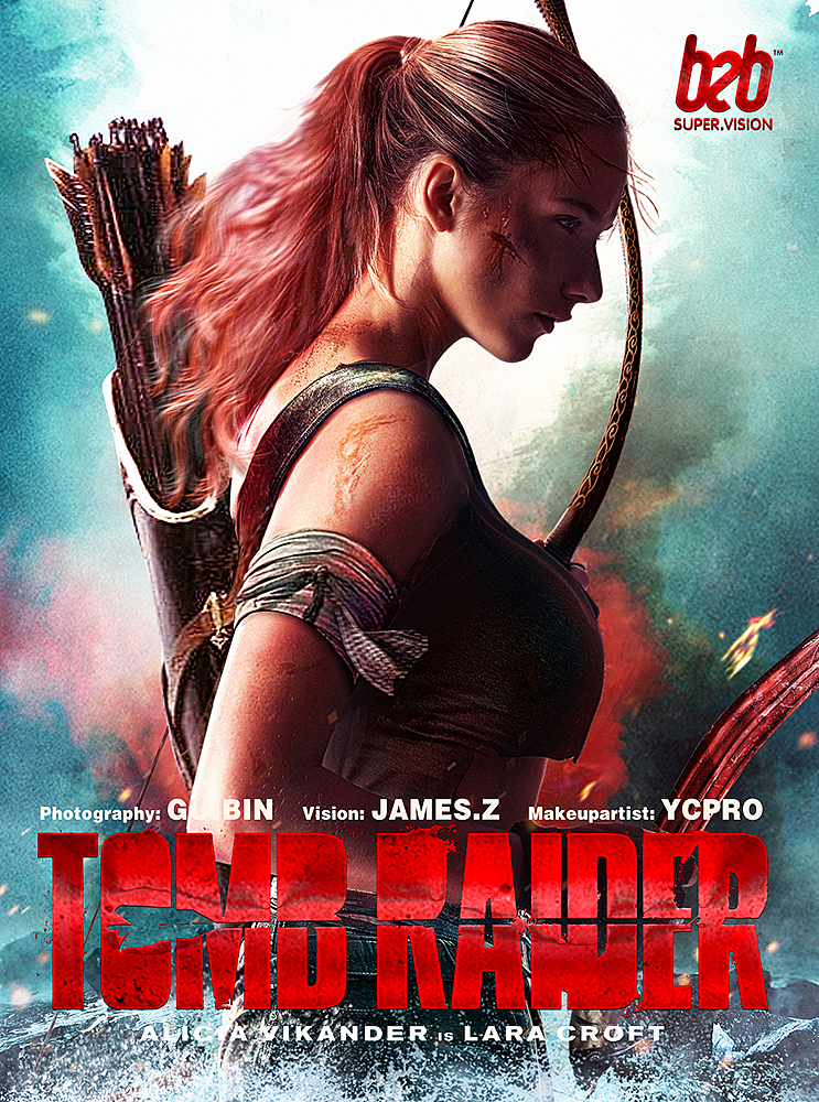 《古墓丽影 - 源起之战》海报