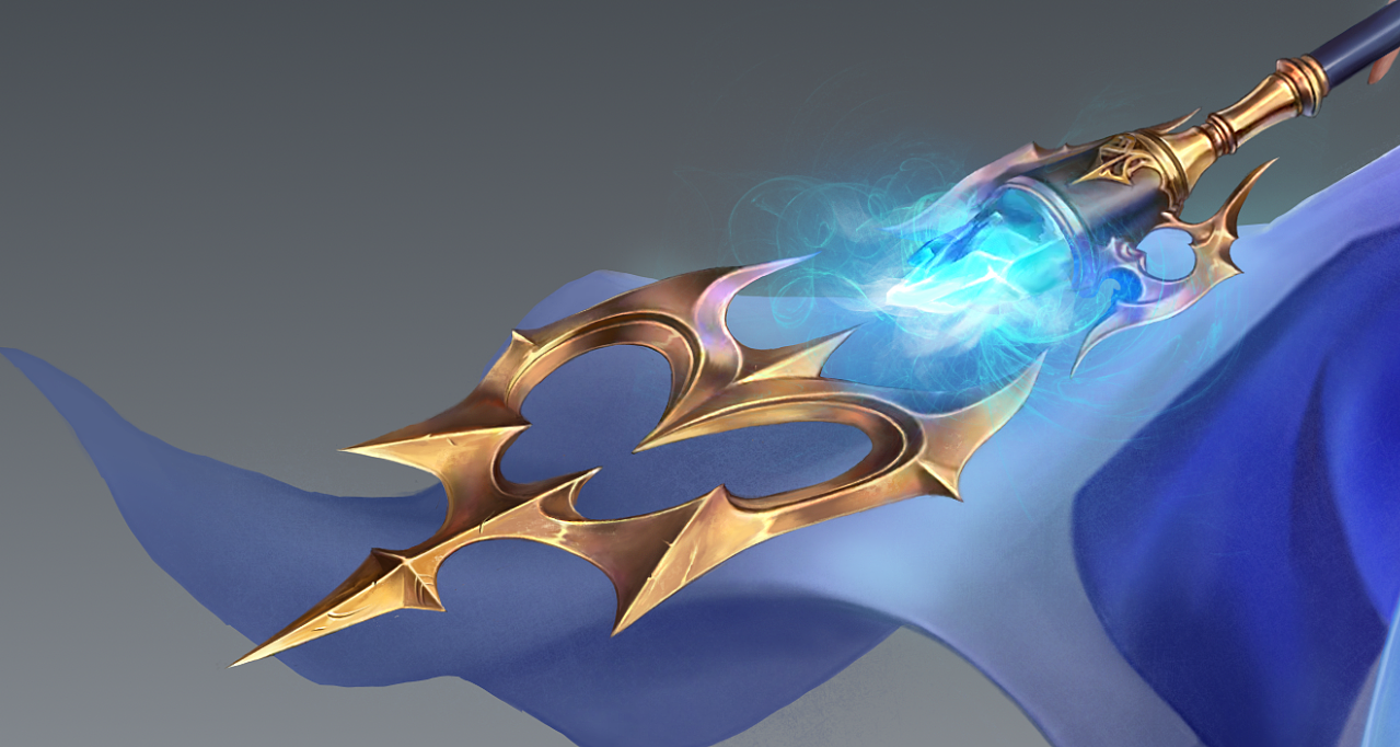 分享收藏暗黑系类设计角色设计古风美女武器神兵法宝标签原画人物立绘