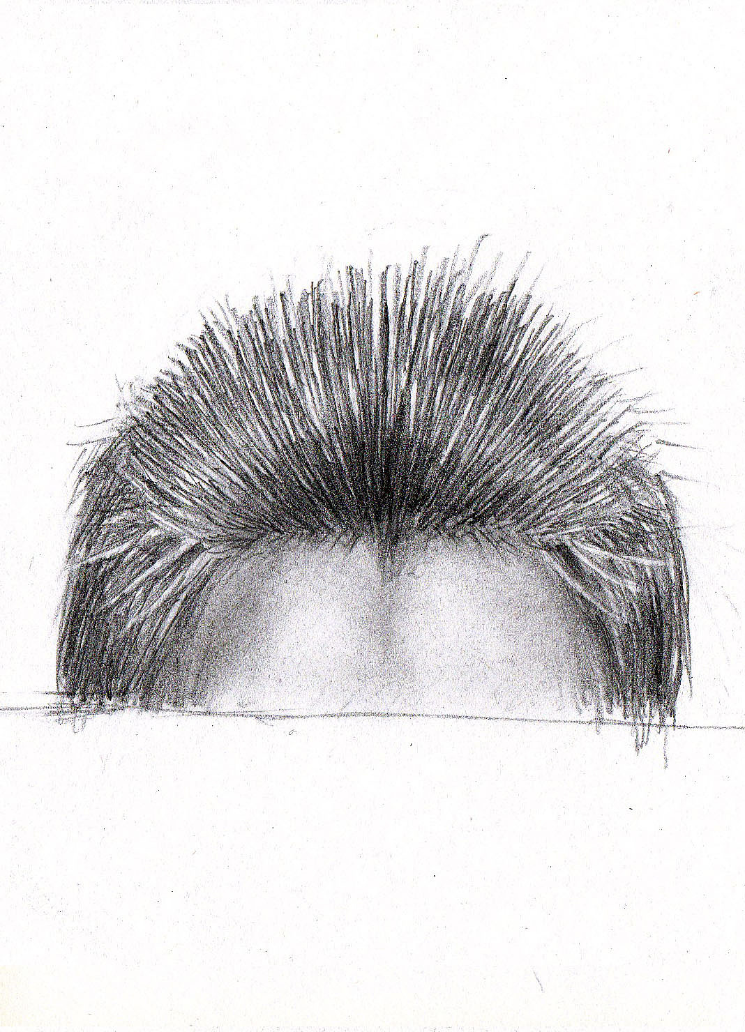 铅笔-素描人像-男性发型结构和层次图文教程- 虎课网