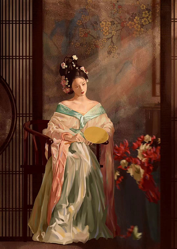 芙蓉不及美人妆 水殿风来珠翠香🌸