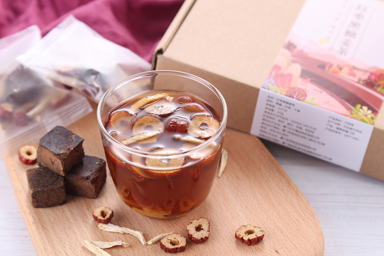 红枣黑糖姜茶(花茶组合系列)