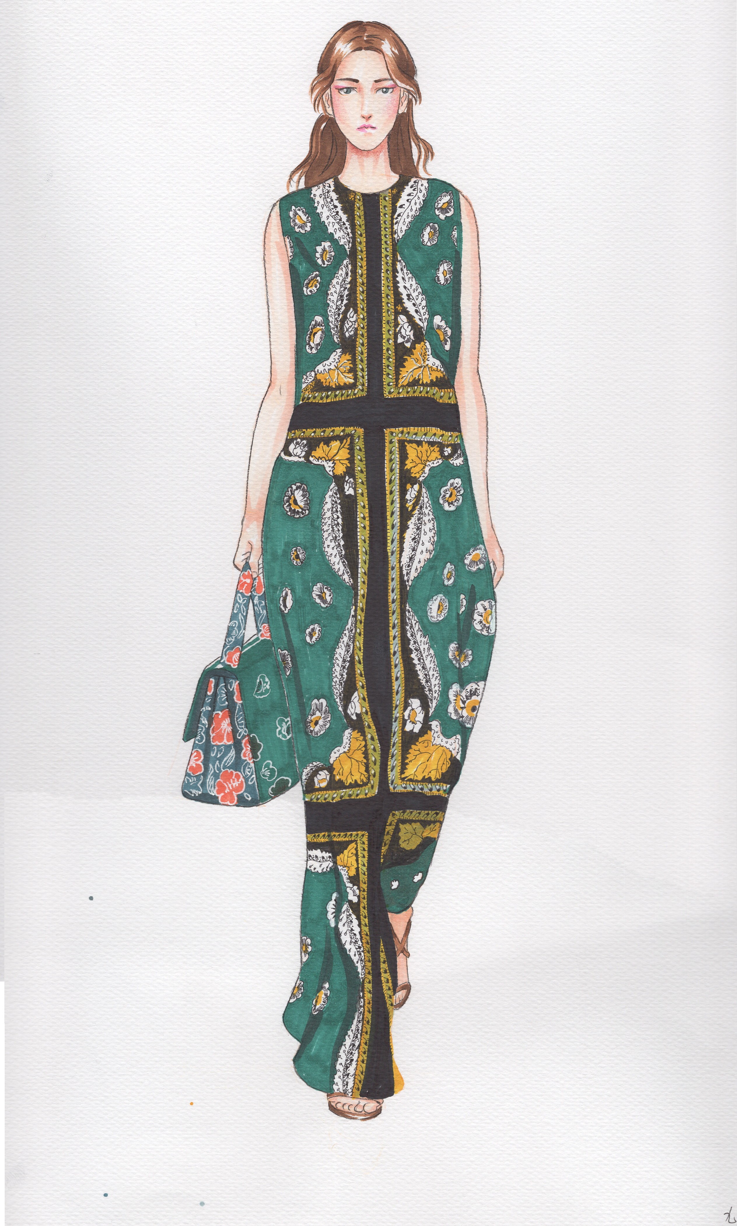 多张服装插图集合