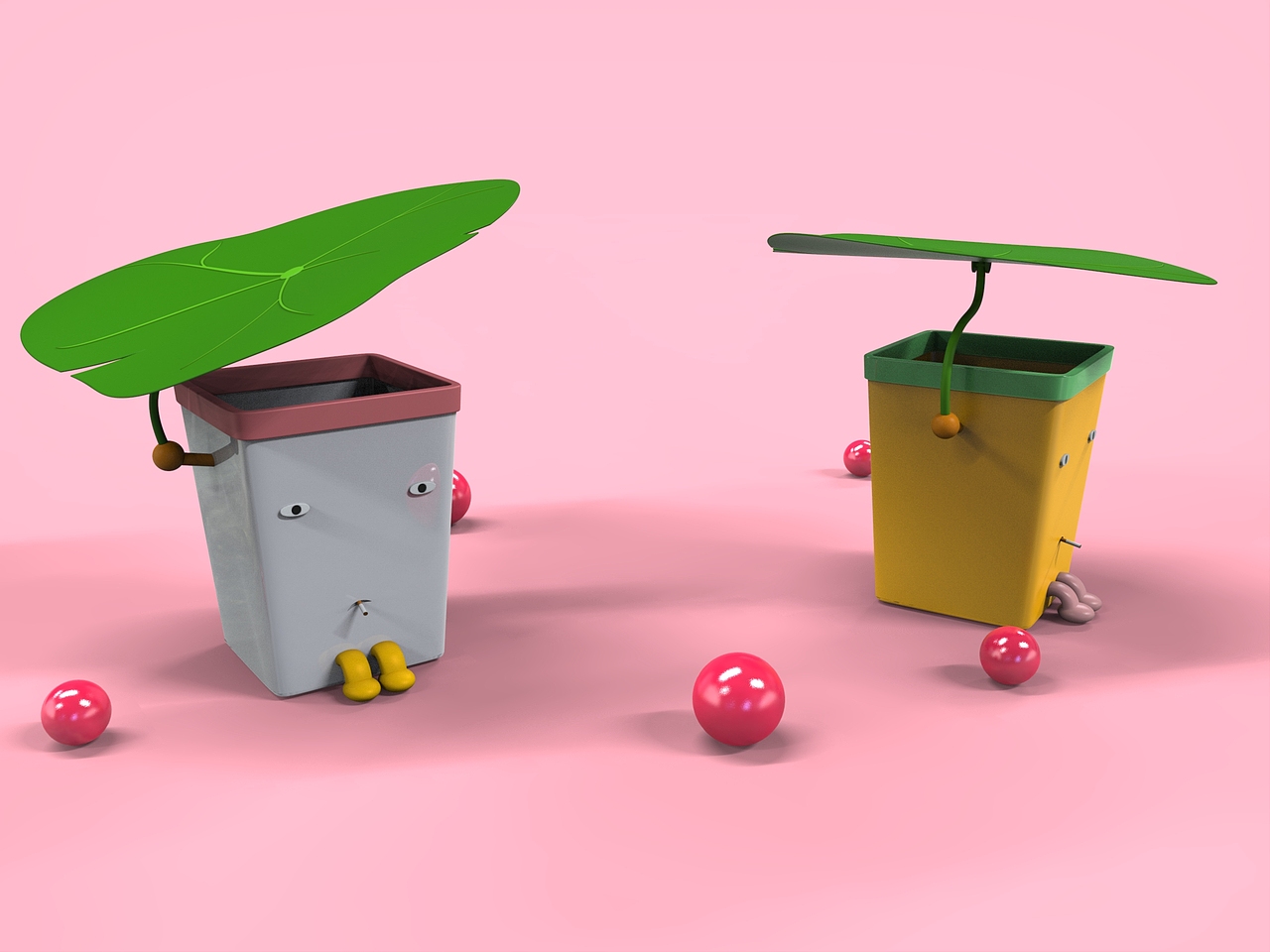 淋浴室垃圾桶——刑天打伞（图ZMjMxMDI0NjIw） - 生活用品 - 站酷设计师博小安原创素材 - 站酷ZCOOL