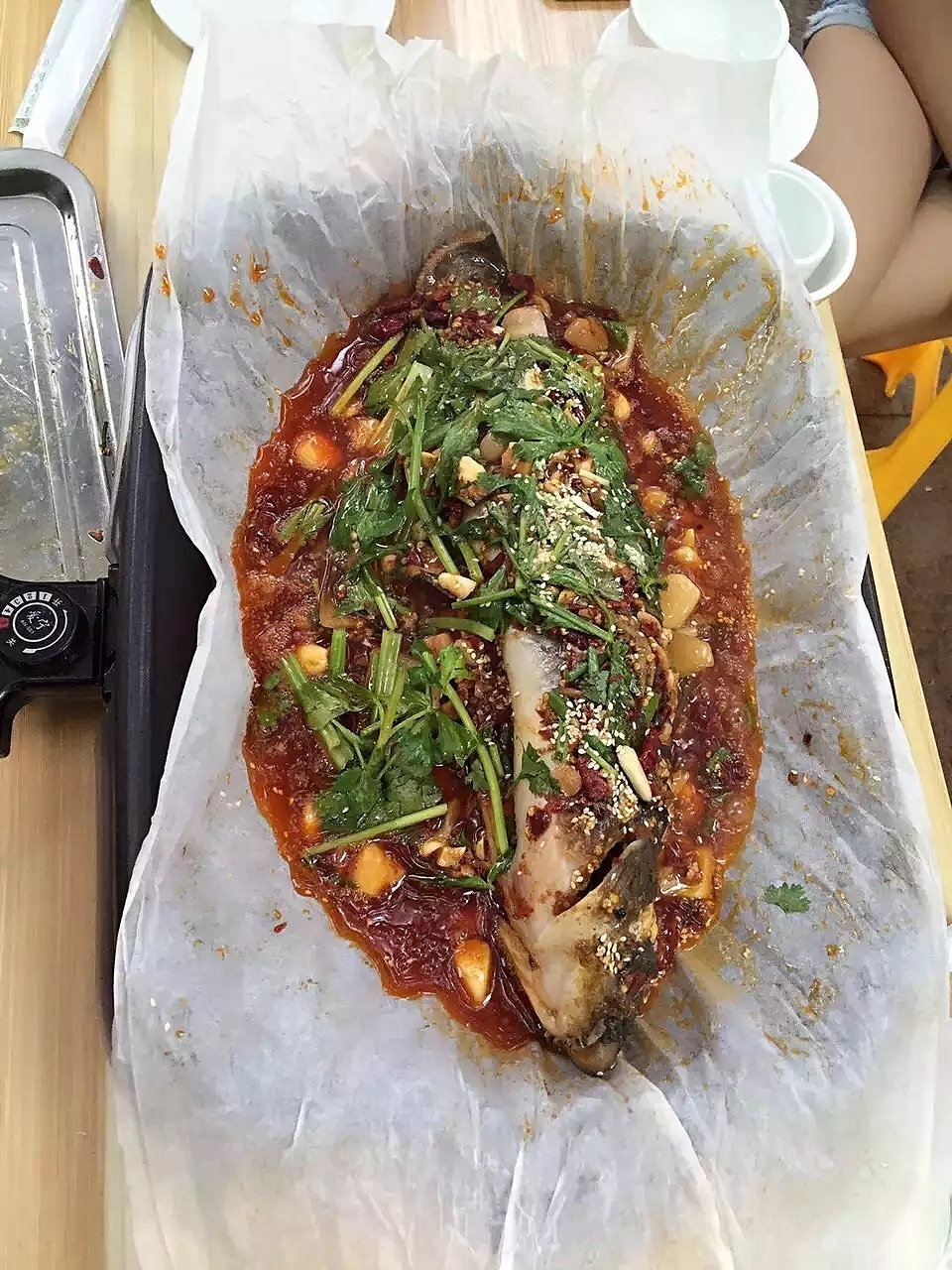 王记重庆特色纸上烤鱼