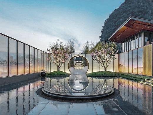 一九九二效果图-中式售楼处