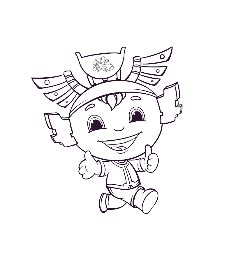 “中国铁建，花语江南”铜陵市45届健步走活动吉祥物（图ZMjI2Mzg4MzE2） - IP形象 - 站酷设计师redoger原创素材 - 站酷ZCOOL