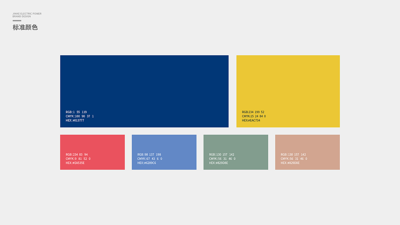 劲科电力品牌视觉提案设计