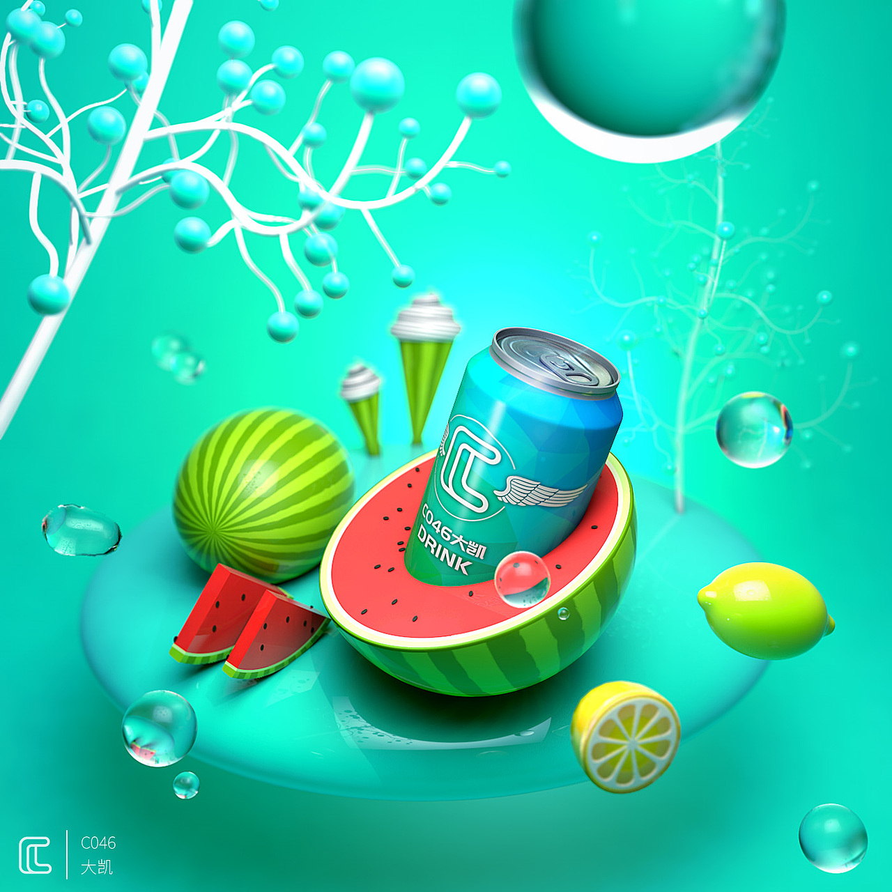 C4D學(xué)習(xí) 作業(yè)集合（圖ZOTAxODUwODA=） - 人物/生物 - 站酷設(shè)計(jì)師大凱Frienky原創(chuàng)素材 - 站酷ZCOOL