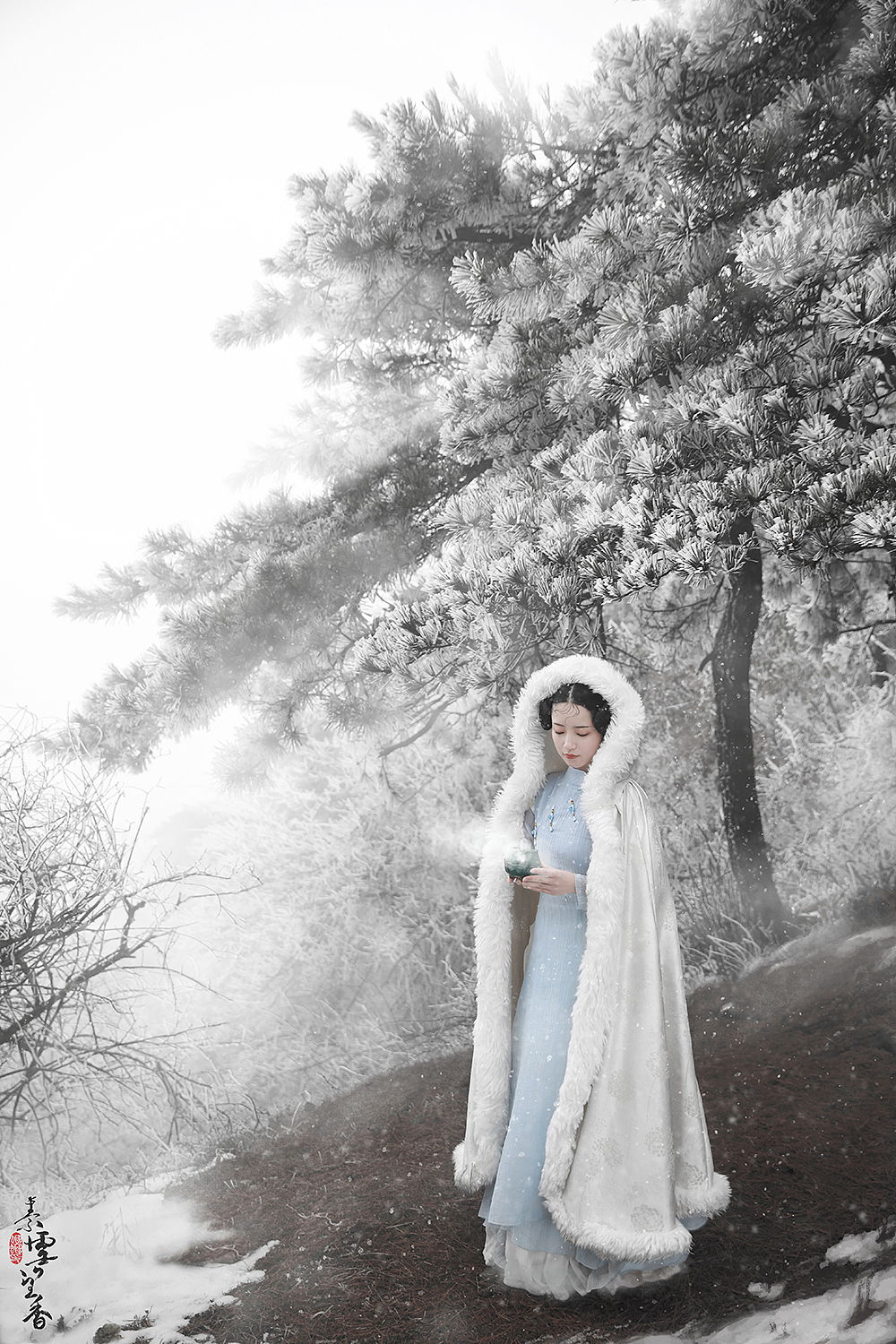 素雪望香（图ZMTQ0MTgwOTQ4） - 人像摄影 - 站酷设计师摄影师蝈蝈小姐原创素材 - 站酷ZCOOL