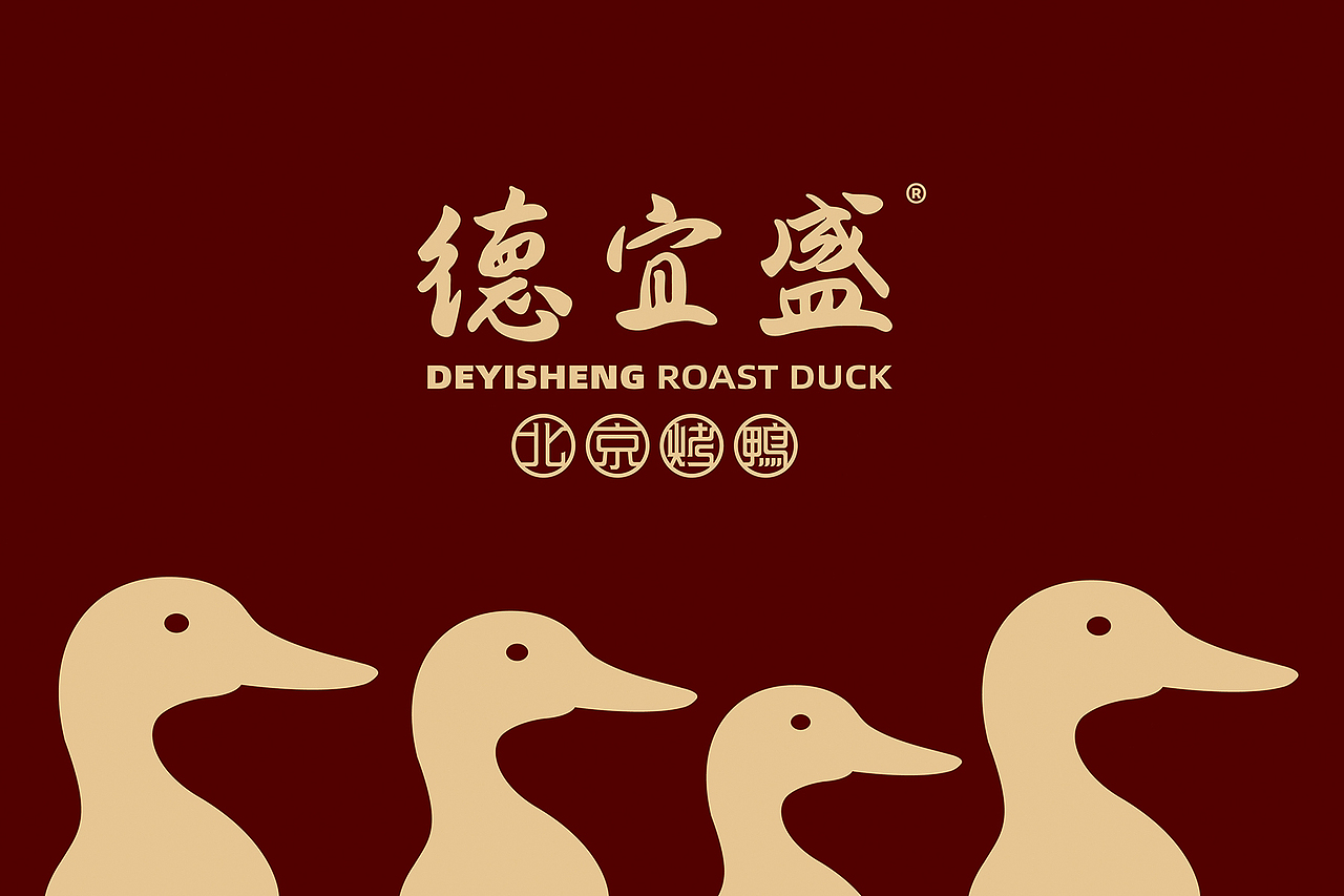 德宜盛北京烤鸭（图ZMjkyMDU1ODky） - 品牌 - 站酷设计师李季夫原创素材 - 站酷ZCOOL