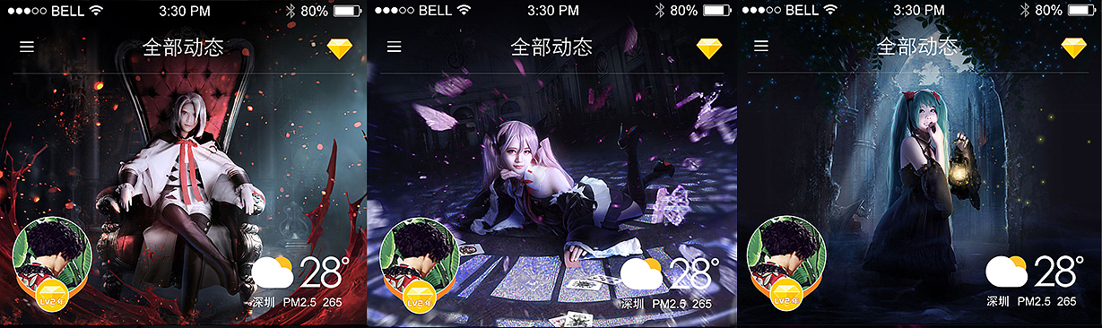 BHB-我的COS世界（图ZNjMxNTE5NjQ=） - 商业插画 - 站酷设计师bhbdesign原创素材 - 站酷ZCOOL
